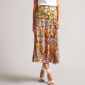 $pring Sale - Ted Baker Anggela Drop Waist Midi Skirt
